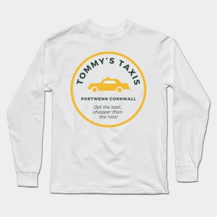 Doc Martin Tommy's Taxis Portwenn Port Isaac Cornwall Long Sleeve T-Shirt